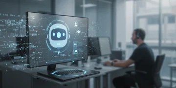 AI-Powered Customer Service: Reducing Support Costs by 15% with Advanced Chatbots by Mid-2025 Advanced AI chatbot interface optimizing customer service operations