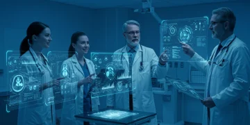 AI in Healthcare: Boosting Diagnosis Accuracy by 25% in 2025 AI-powered medical imaging analysis improving diagnostic accuracy in healthcare