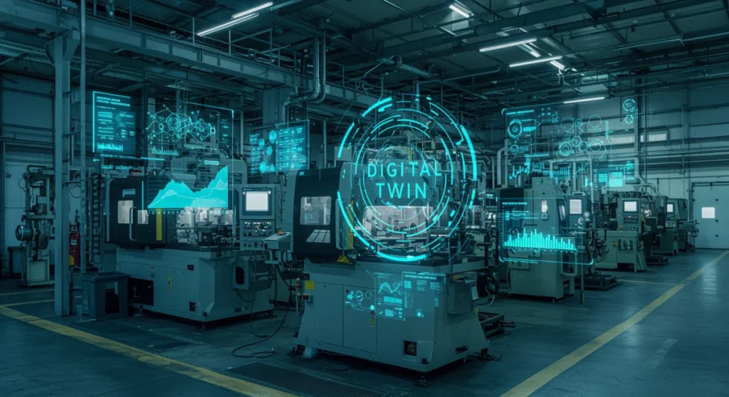 Digital Twins: US Sectors Boosting Efficiency by 20% in 2025