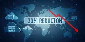 Serverless computing projected infrastructure cost reduction for US companies by 2025