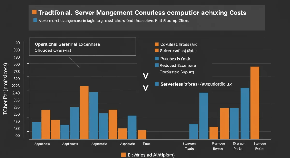 Comparison of traditional vs. serverless infrastructure costs