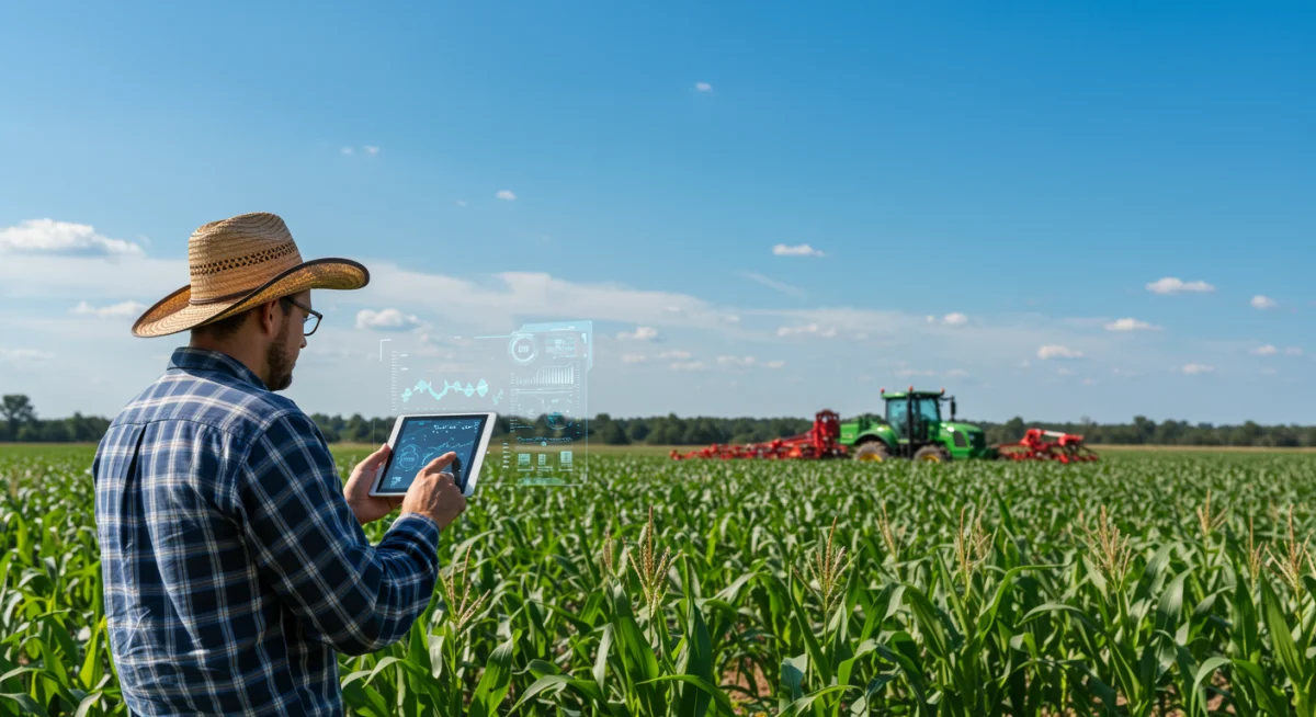 AI in Agriculture: Boosting U.S. Yields by 12% with Smart Apps