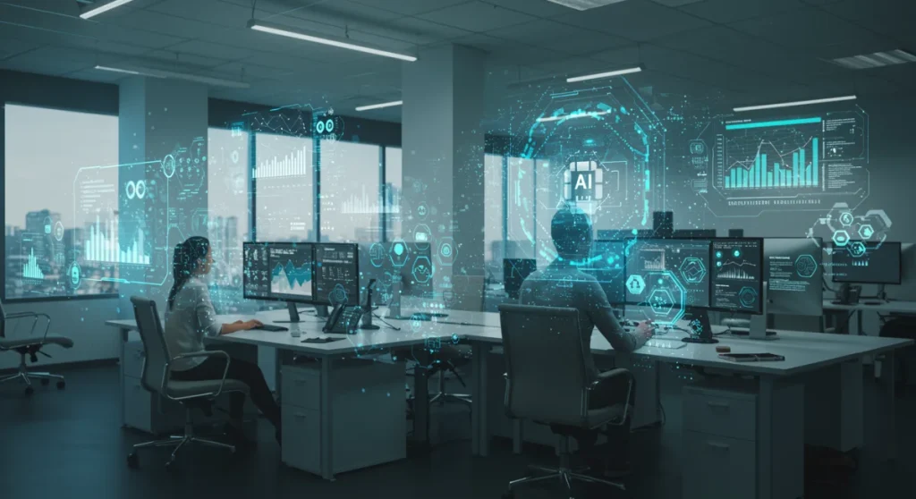 AI Software: Boosting US Business Efficiency by 15% in 2026