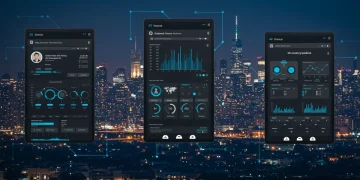 Comparison of leading CRM software solutions for US businesses in 2026, featuring three distinct interfaces.