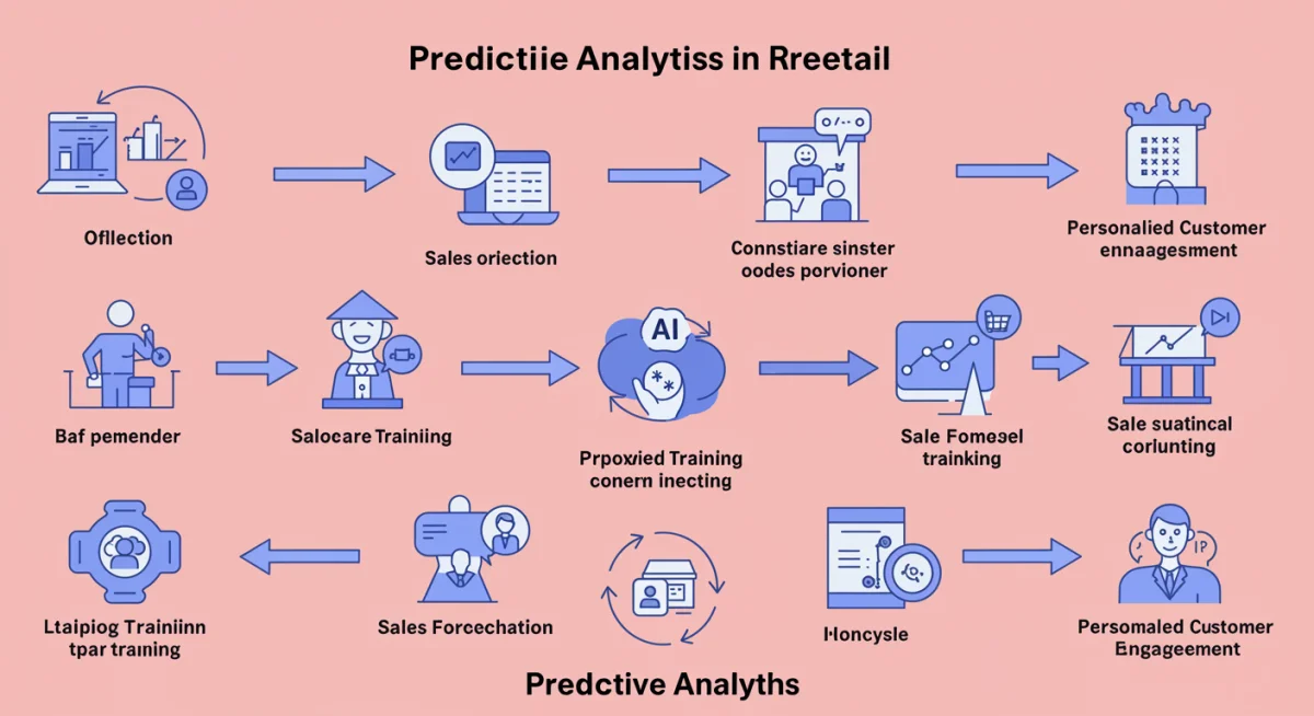 Predictive analytics lifecycle in retail with AI integration