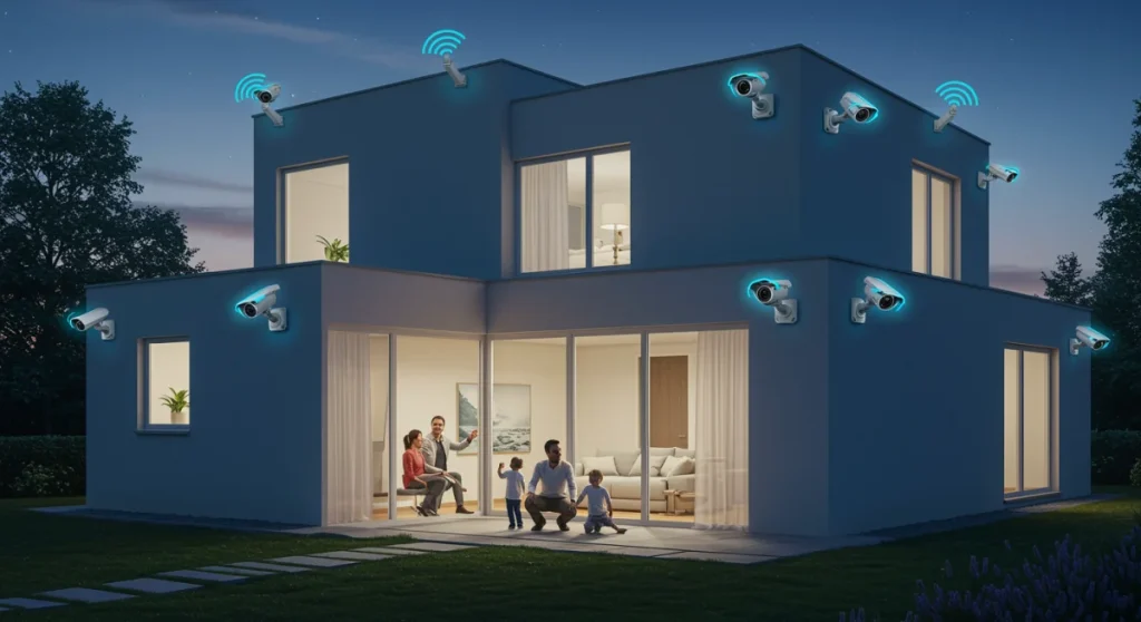 Smart Security Cameras 2026: Reduce Home Incidents 30%
