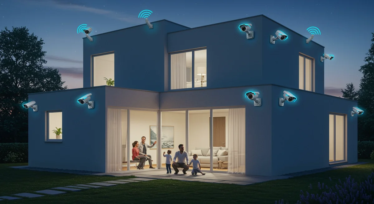 Smart Security Cameras 2026: Reduce Home Incidents 30%