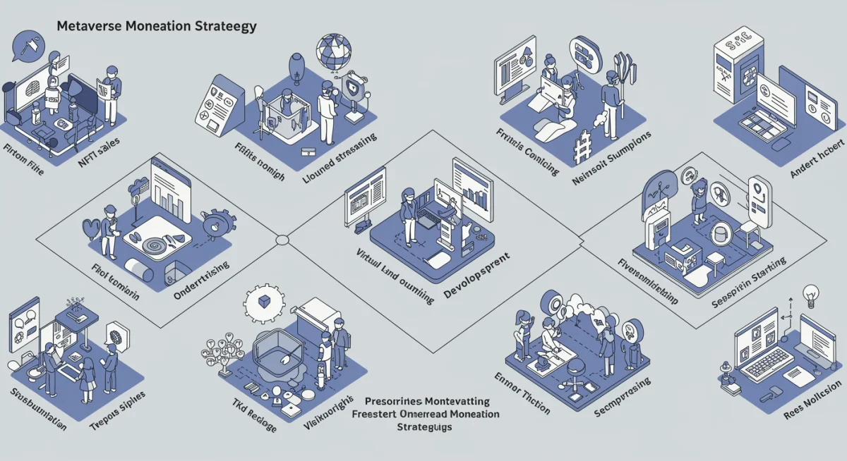 Metaverse monetization strategies for US startups to achieve 0,000 revenue